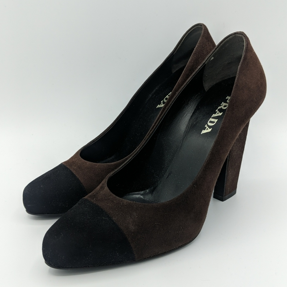 Prada Suede Pumps